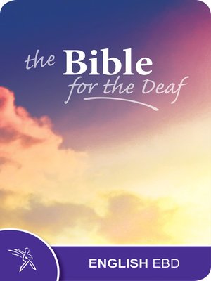 cover image of The English Bible for the Deaf